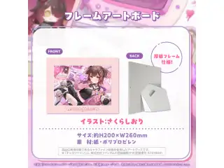 ロボ子さん 誕生日記念2024 フレームアートボードの公式画像