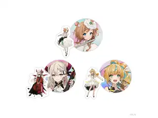 【オリジナルグッズ】楽団V!VO Side-G ステッカーセット えま★おうがすと