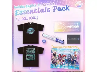 『hololive English 1st Concert -Connect the World-』 ライブグッズ Essentials Pack XXL