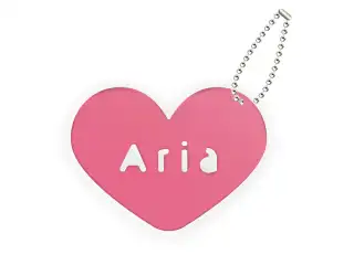 【2024バレンタイン】 ネームアクリルキーホルダー 昏昏アリアの公式画像