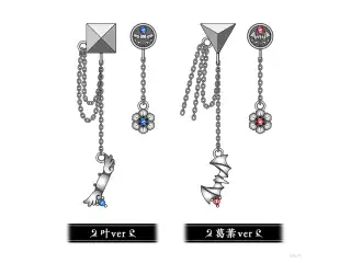 【ChroNoiR 6th ANNIVERSARY】ピアス/イヤリング 【ChroNoiR 6th ANNIVERSARY】ピアス 叶の公式画像
