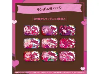 ホロライブEnglish Advent VS Justice Valentine's Day ランダム缶バッジ
