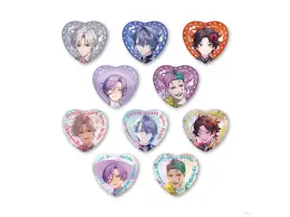 【Prism Heart June Bride】ランダムハート型缶バッジ Aグループの公式画像