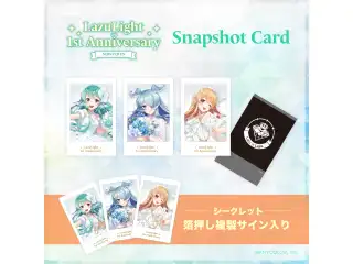 【LazuLight 1st Anniversary】ランダム チェキ風カードの公式画像
