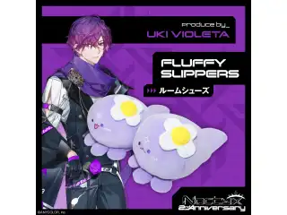 【Noctyx 2nd Anniversary】ルームシューズ 浮奇・ヴィオレタの公式画像