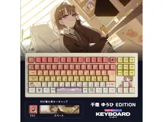 VSPO! GEAR ゲーミングキーボード 千燈ゆうひEditionの公式画像