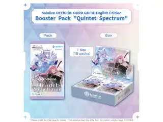 hololive OFFICIAL CARD GAME English Edition Booster Pack "Quintet Spectrum"