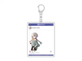 【2024サマーバカンス】SNS風アクリルキーホルダー 幽乃うつろの公式画像