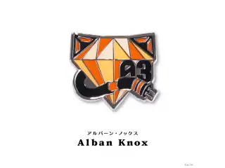 【NIJISANJI EN PIN BADGE COLLECTION Vol.1】モチーフピンバッジ アルバーン・ノックスの公式画像