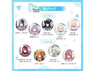 Regular Outfit ホロライブEnglish 缶バッジ Advent 缶バッジ モココ・アビスガード