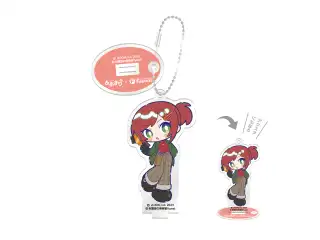 あおぎり高校 秋葉原の美容室『fuwat』コラボグッズ アクリルスタンドキーホルダー 石狩あかりの公式画像