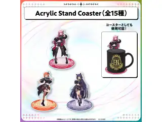 【受注販売】hololive English 3rd Concert -All for One- ライブグッズ アクリルスタンドコースター Acrylic Stand Coaster Ninomae Ina'nisの公式画像