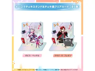 ホロスターズEnglish -TEMPUS- 3周年記念 オーロラチェキスタンド＆チェキ風クリアカード マキナ・X・フレオン