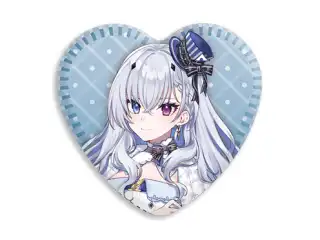 【2024バレンタイン】 ハート缶バッジA 天帝フォルテ