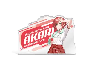あおぎり高校 石狩あかり 7周年記念グッズ アクリルブロックの公式画像