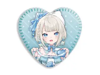 【2024バレンタイン】 ハート缶バッジA 絲依とい