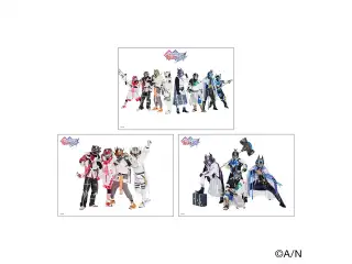 【にじフェス2026】リアルヒーロー集合ブロマイド2L版3枚セットの公式画像