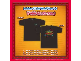 「hololive STAGE World Tour ’24 Soar!」ライブグッズ hololive STAGE World Tour '24 T-shirt XL