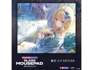 VSPO! GEAR ガラスマウスパッド 藍沢エマの公式画像