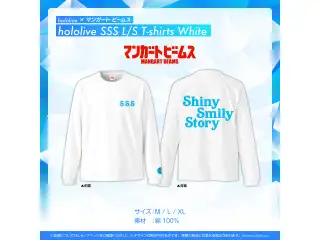 hololive x マンガートビームス hololive SSS L/S T-shirts  M (White)の公式画像