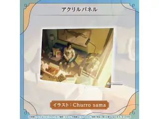 定水寺シンリ 活動3周年記念 アクリルパネル