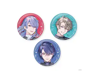 【VΔLZ LIVE TOUR 2024 三華の樂】箔押し缶バッジ 弦月藤士郎の公式画像