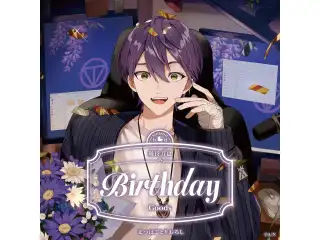 剣持刀也誕生日グッズ2026 箔押し缶バッジ&チェキ風カードの公式画像