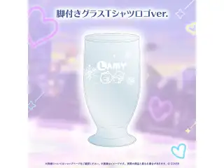 雪花ラミィ 新衣装記念2026 脚付きグラスTシャツロゴver.の公式画像