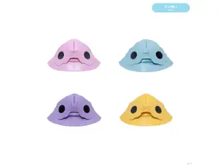 【なついろスタイル】にじぬいフラワーハット パープル【にじいろクローゼット】の公式画像