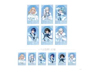 【White Snow Christmas】ランダムチェキ風カードの公式画像