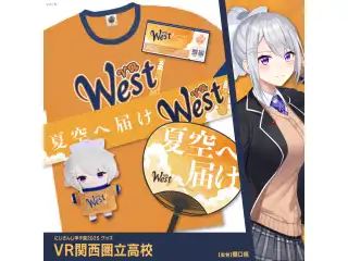 【にじさんじ甲子園2025】VR関西圏立高校 【にじさんじ甲子園2025】マフラータオル VR関西圏立高校 樋口楓の公式画像