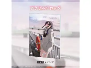 一ノ瀬うるは　活動4周年記念 アクリルクロックの公式画像