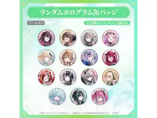 【事後通販】hololive 7th fes. Ridin' on Dreams ライブグッズ ランダムホログラム缶バッジ STAGE3の公式画像