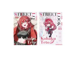 【2026 STREET LOOK】クリアファイル 心白てと
