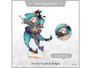 【First Step Goods】ミリー・パフェ 缶バッジ