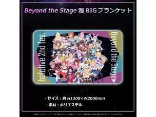 『Beyond the Stage』ライブグッズ再販売 その他 超BIGブランケットの公式画像