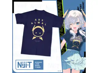 にじさんじライバーモデルTシャツ【第3弾】 アルス・アルマル 【にじTグッズ】アルス・アルマル ハンガー