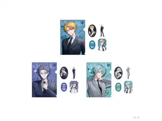 【Suit Up,New Life.】クリアファイル＆ステッカーセット 渚トラウト