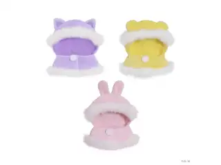 【Twinkle Gifts】もこもこポンチョ【にじぱぺカスタム】 【Twinkle Gifts ~ウィンターデート2025~】もこもこポンチョ ピンクの公式画像