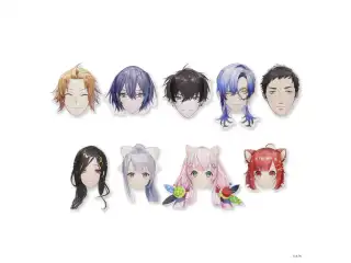 【にじさんじ花火大会2024】組み立て式お祭りお面 ヤン ナリの公式画像