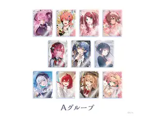 【にじさんじ ノスタルジアコレクション】アクリルブロックキーホルダー Aグループ 【にじさんじ ノスタルジアコレクション】アクリルブロックキーホルダー 愛園愛美
