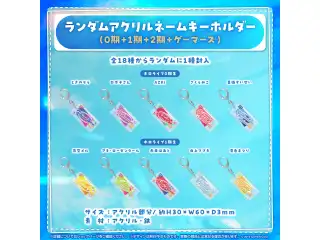 ホロライブ・サマー 2023 グッズ Vol.1（2次予約販売） ランダムアクリルネームキーホルダー (0期＋1期＋2期＋ゲーマーズ）