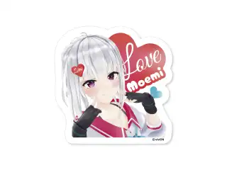 あおぎり高校 萌実 スタートアップグッズ ステッカーの公式画像