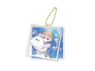【2025アクアリウム】スライドアクリルキーホルダー 白那しずくの公式画像