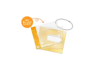 小廻こま 1周年記念グッズ アクリル缶バッジケースの公式画像