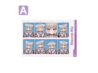 【夜絆ニウ】 2026誕生日グッズ＆ボイス 証明写真風シールAの公式画像