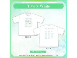 【先行発送】hololive 7th fes. Ridin' on Dreams ライブグッズ 先行通販 Tシャツ (White/XL)の公式画像