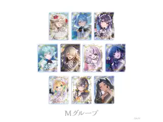 【にじさんじ ノスタルジアコレクション2026】アクリルブロックキーホルダー Mグループ 【にじさんじ ノスタルジアコレクション2026】アクリルブロックキーホルダー エナー・アールウェットの公式画像