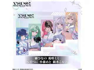 VSPO!SHOWDOWN　通販限定 チーム別アクリルパネル B（橘ひなの・兎咲ミミ・八雲べに・小森めと・紡木こかげ）