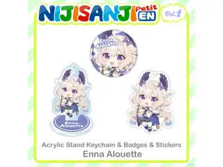 【NIJISANJI EN Petit vol.1】エナー・アールウェット 【NIJISANJI EN Petit vol.1】アクリルスタンドキーホルダー エナー・アールウェットの公式画像